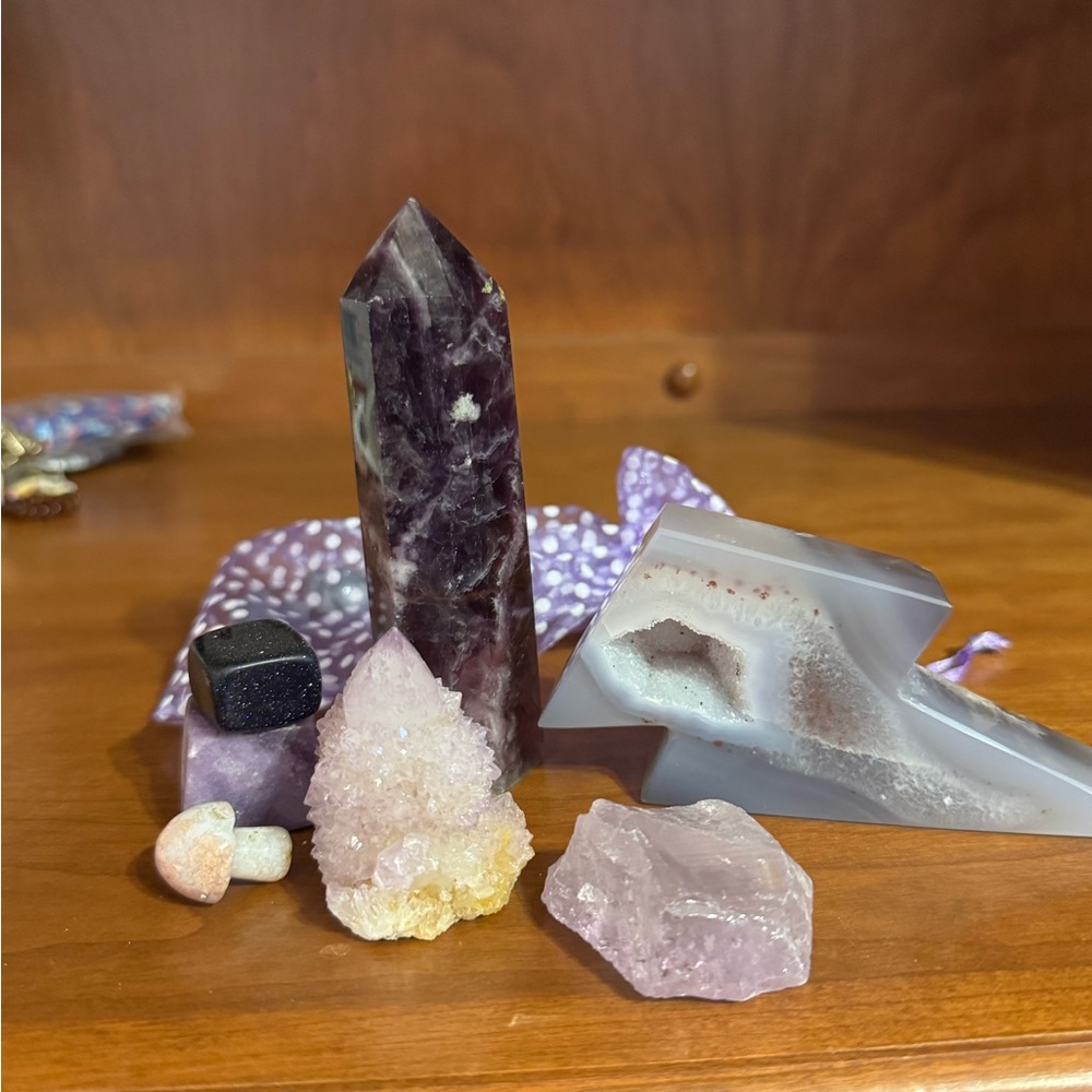 Crystal and Gemstone Collection (purple)